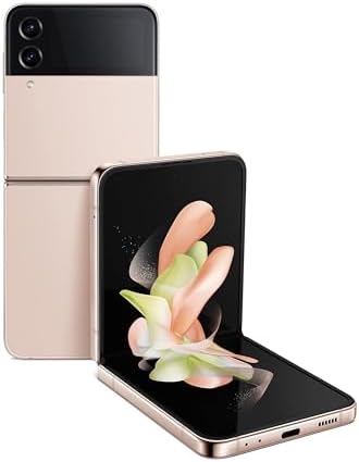 Galaxy Z Flip 4 5G, US Version, 256GB, Pink Gold - Verizon (Renewed)