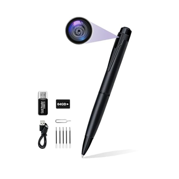 64GB Hidden Camera Spy Camera Full HD 1080P Nanny Camera Mini Camera Spy Cam Nanny Cam Hidden Camera Small Camera Mini Hidden Spy Camera Body Camera Security Camera