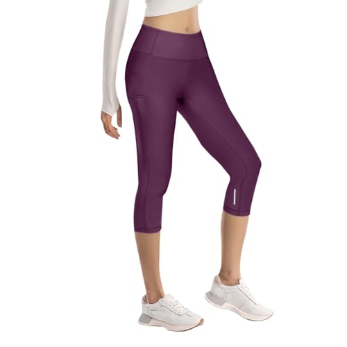 PINTUTU Mallas Mujer - Ropa Running Mujer Licras Deportivas De Mujer Mallas Mujer Push Up Leggings Push Up Mujer Leggins Deportivos Mujer Push Up Leggins de Control de Abdomen Opacas Yoga