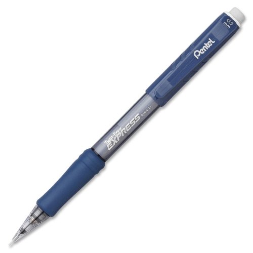Porte-mines bleus 0,5 mm Pentel pour écrire sans rature ni casse de mine