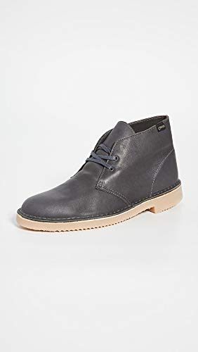 Clarks Men's Desert Boot GTX Chukka, Slate Grey Leather, 130 M US2