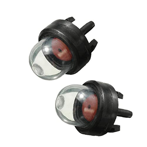 Schnuger Mini Carburateur Huile Bulle Essence Snap Poire Pompe Kit pour Tondeuse Taille-haie Tronçonneuse Accessoires 2 pièces Cover