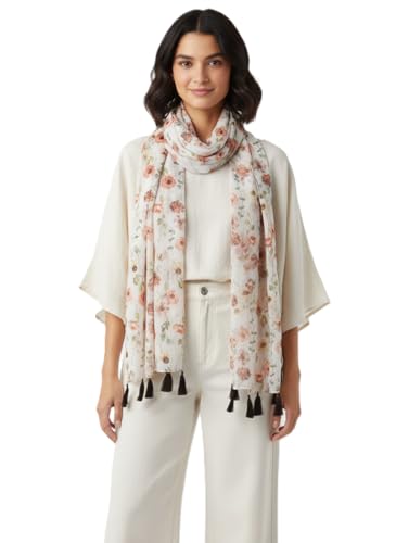 Image of Multicolor Scarf Lightweight & Comfortable for All Seasons (180x55cm)