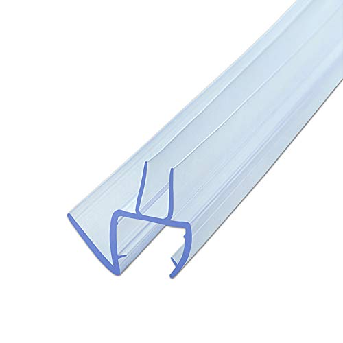 ZHXQ Soporte de Goma de plástico,0.73m Junta para mampara de Ducha,burlete bajo Puerta,Junta de Goma de Repuesto para Cabina de Ducha,para mampara de baño o de Ducha o Puerta de Cristal