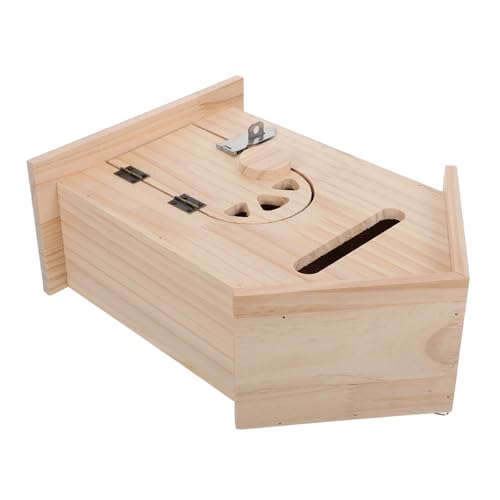 Boîte aux lettres murale en bois noble verrouillable pour dépôt sécurisé