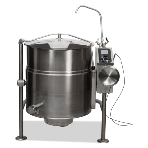 KEL40T 40-Gallon Electric Tilting Steam Kettle