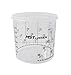 MST-DESIGN 25 x Lackmischbecher 385 ml (0,385L) I Einwegmischbecher I Messbecher Mischbecher I Anmischen von Farbe und Lack I Becher mit Skala I Lackieren Lack Lackierzubehör