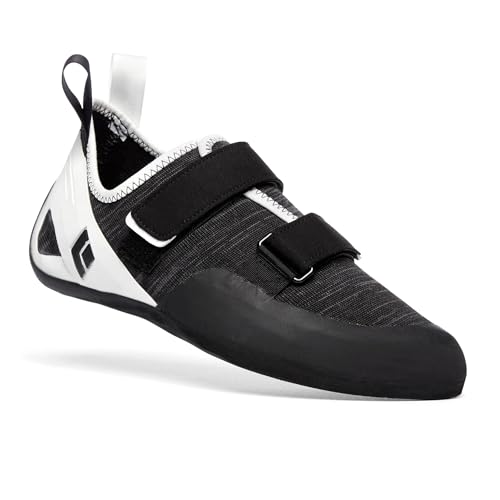 BLACK DIAMOND Men's Momentum Climbing Shoes, Strap, White-Black, 10 by BLACK DIAMOND - Used condition - US$69.92