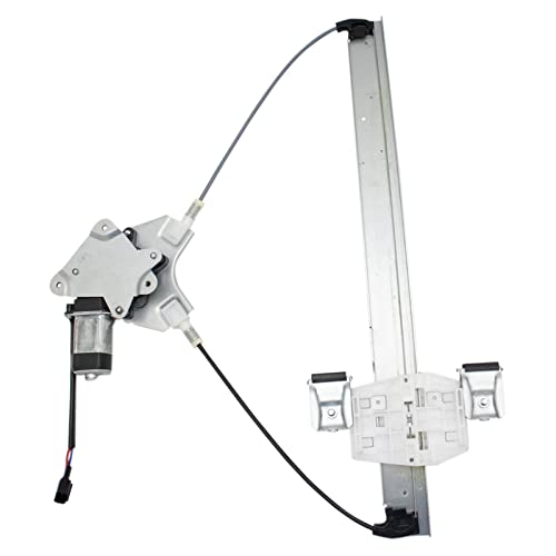 Image of TRQ Rear Right Power Window Regulator & Motor Assembly Passenger Side Compatible with 2004-2014 Ford F-150 FO1551127