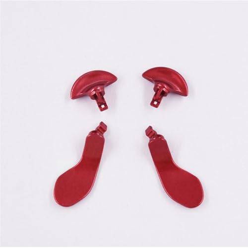 Image of 4 Pcs Edge Controller Back Paddles for PS5 DualSense Edge Controller, Paddles Replacement Compatible with PS5 Edge Controller, Metal Paddles for PS5 DualSense Controller (Red)