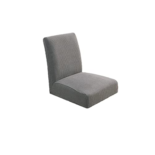 Housse de chaise de salle à manger extensible lot de 4 pour dossier bas - 8