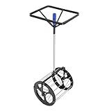 PSUFURV Stainless Steel Tennis Ball Hopper, Tennis Ball Picker with 35-40 Inch Height Adjustable Tennis Ball Hopper for Tennis Coaches and Players Speciality Tennis Equipment
