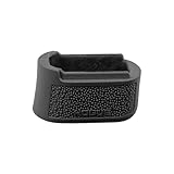 Hogue OverMolded Rubber Grip Extension Base Pad for SIG SAUER P365X & XL 15-Round Magazines, Black - 18050