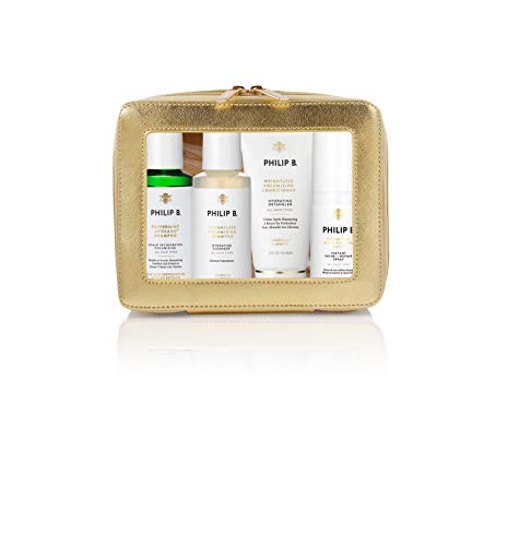 Philip B Weightless Weekender Collection | Peppermint Avocado Shampoo, Weightless Volumzing Shampoo, Weightless Volumzing Conditioner, Weightless Conditioning Water