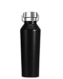 100% a Prueba de Fugas y a Prueba de Derrames: cada tapa de botella con un anillo de silicona de grado alimenticio asegura que no haya fugas de agua. Cada botella agua se somete a una estricta inspección de calidad antes de salir de la fábrica para garantizar que no haya fugas de agua, no se preocupe por el derrame de agua al beber en el coche / tren / autobús