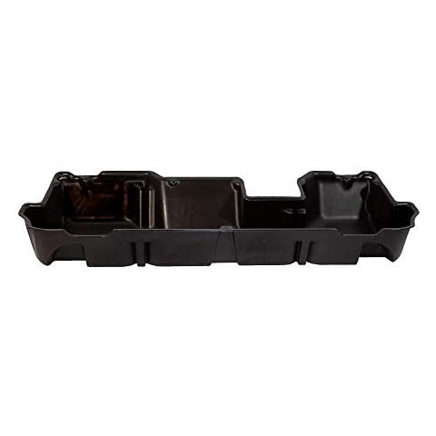 DU-HA Under Seat Storage fits 2019-2024 Ram 1500 Crew Cab New Body Style | Black Heavy-Duty Back Seat Organizer, Includes 2-Piece Dividers | 30100 Cover