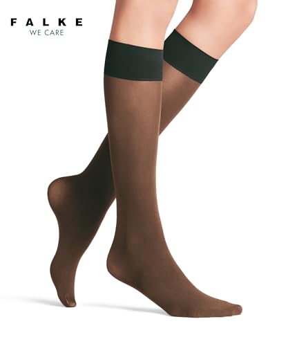 Image of FALKE Womens Pure Matt 50 Den Plain Semi-opaque 1 Pair