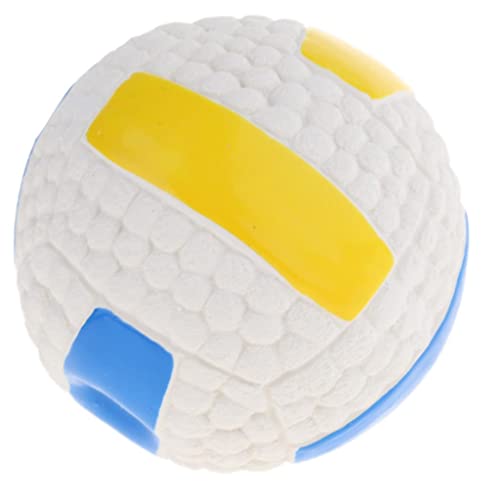 Juguete sonoro para perro en forma de voleibol miniatura 5