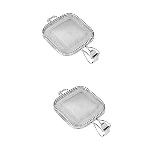 Lioobo 2 Szt. Koszyki Grillowe Stalowe