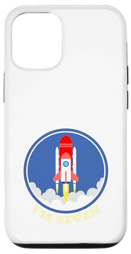 �F����s�m �a���� 7�� �j�̎q Time To Blast Off I'm 7 �X�}�z�P�[�X iPhone 12/12 Pro �p