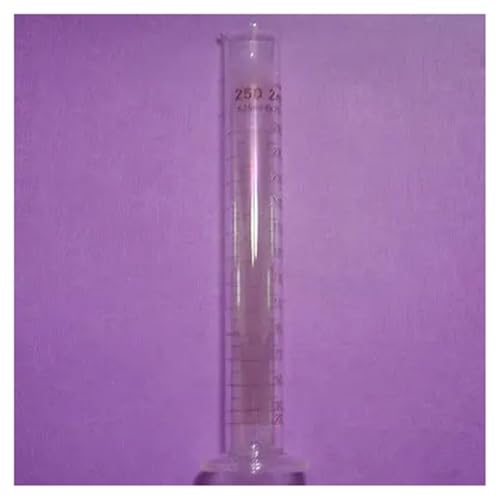 Cylindre de laboratoire 250 ml en verre pour fournitures de sciences