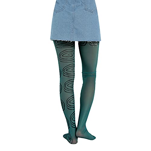 Women's Y2k Summer Autumn Long Stockings Girls Creative Pattern Print Tights Going Out Body Stockings Streetwear4