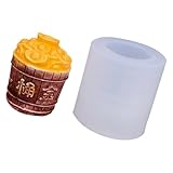 Questo stampo in silicone a forma lingotto presenta uno stile tradizionale cinese unico, infondendo fascino culturale nella tua creazione prodotti da forno e artigianali