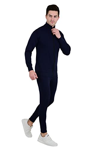 Image of Men's Winter Zipper Sports Four Way Nylon Lycra Track Suit Set, Men's Volleyball Track Suit, Men's Team Handball Tracksuit, Men Tennis Track Suit