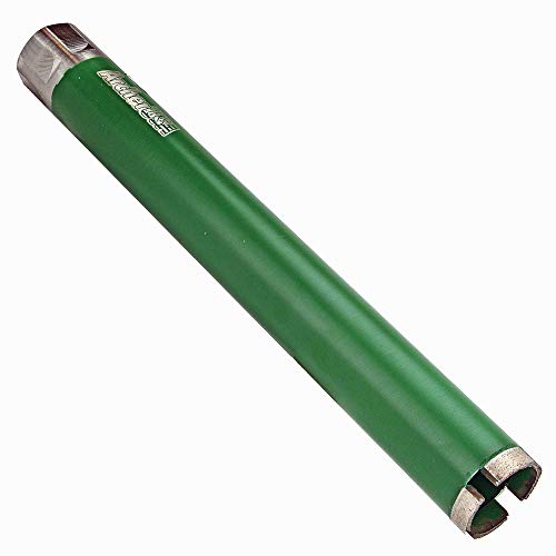 Foret diamanté pour carottage béton 5,1 cm, couronne robuste à pointe en V