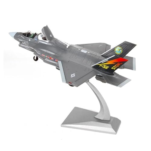 Modelo de avión F-35 Lightning II a escala 1:72 hecho de metal diecast Planetoy
