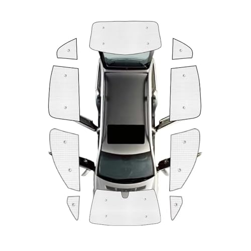 Pare-soleil complet voiture VW Touareg 7P protection solaire occultant