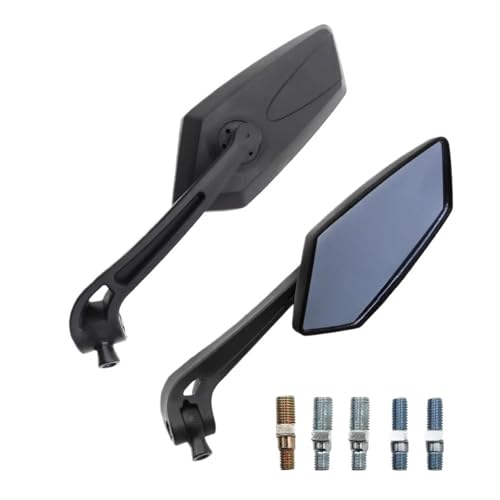 Espejo retrovisor para motocicleta universal con lentes laterales HD para scooter
