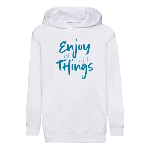 Sweat à capuche enfant Enjoy The Little Things premium confortable