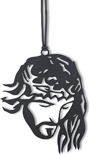 Acrylic Christian Car Hanging, Dream Catcher Car Mirror Hanging Accessories, Car Hanging Accessories Interior, Christian Hanging For Car, Car Decoration Accessories - Dn-3-1Pcs, Black