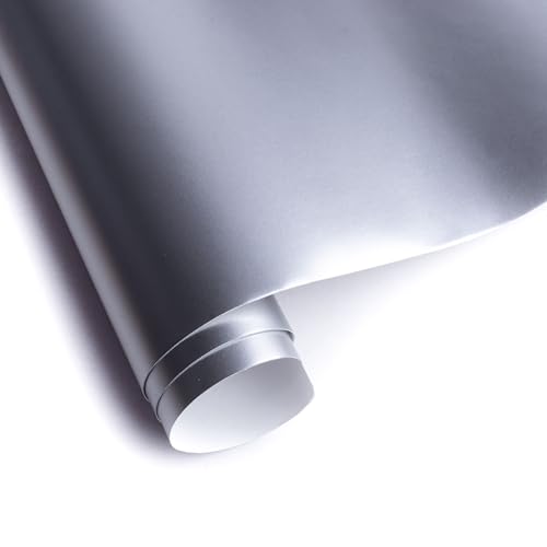 Image of Itsy Bitsy Vinyl Chrome Silver 12inch X 2ft 1 Roll| for Home Kitchen Countertop, Cabinet Furniture, Oil Proof, Table Top, Wall, Car Wrap Sheet, Wallpaper, Waterproof Vehicle Sticker