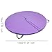 predolo Round Dance Mat with Handles for Indoor Gym Use, Purple