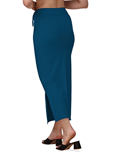 Image of Mehrang Microfiber Saree Shapewear Petticoat for Women, Cotton Blended Shape Wear Dress for Saree
