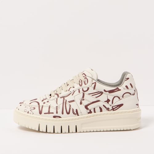 Art Unisex. 11777F1WY003_ESP 1777F Sneakers Fantasy Belleville In Pelle Beige (38), Basso, Stringhe, Casual - 4