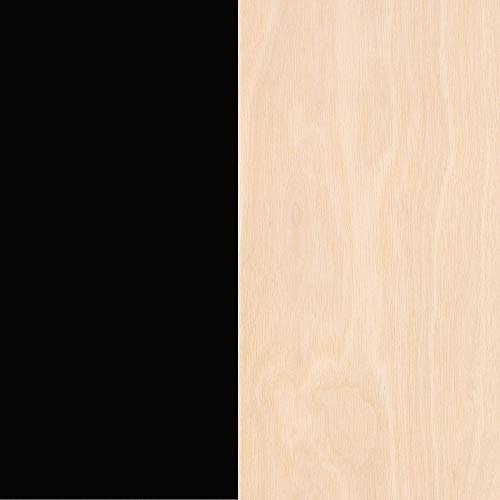 Nexera Runway Tv Stand, 72-Inch, Russian Birch Plywood, 72'', Black And Beige #TOP4