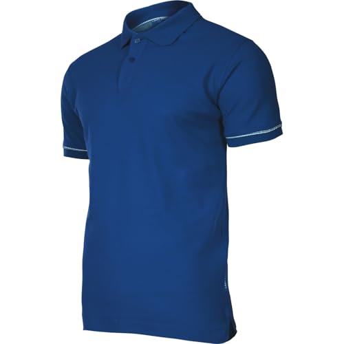 KOSZULKA POLO, 220G/M2, GRANATOWA, "XL", CE, LAHTI