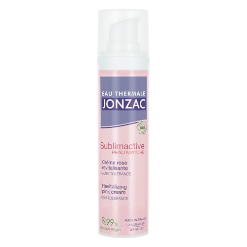 Crème Rose Jonzac Sublimactive pour raviver les peaux matures ternes et fatiguées
