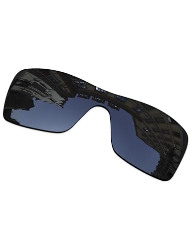 Image of Lenses Replacement for Oakley Batwolf OO9101 Sunglass - Stealth Black Polarized