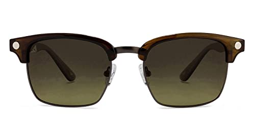 Vincent Chase By Lenskart | Full Rim Round Branded Latest and Stylish Sunglasses | Polarized and 100% UV Protected | For Men & Women | Extra Large... - Image 4