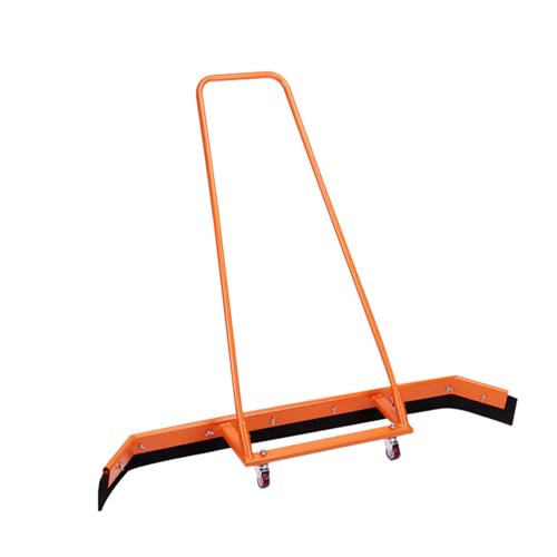 Escobilla de Goma Naranja for cancha Tenis, Secadora Deportiva for, Escoba aleación Aluminio