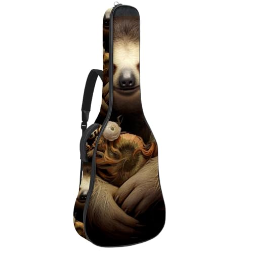 Sac pour guitare à motifs paresseux pour protéger et transporter sans effort