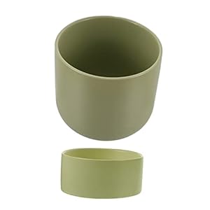 HANABASS 2 Stks Knop Planten Vaas Decoratie Bonsai Succulent Met Slang Schotel Potten Gaten Tafelblad Jade Voor Houder…