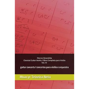 Capa do livro Marcos Zanandréa - Obra Completa para Violão Vol. IV (concertos)