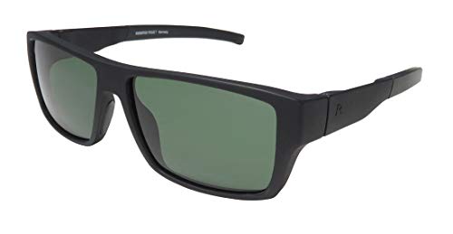 Proact R3283 Mens Designer Full-rim 100% UVA & UVB Lenses Sunglasses/Sun Glasses (55-13-130, Matte Black)