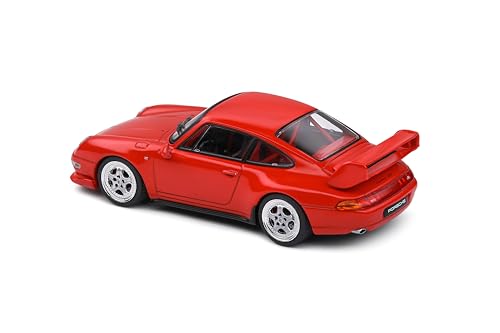 Modelo escala 1:43 Porsche 993 RS Clubsport rojo miniatura 7