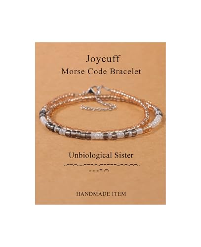Image of JoycuFF ๐ ๐ผ๐ฟ๐๐ฒ ๐๐ผ๐ฑ๐ฒ ๐๐ฟ๐ฎ๐ฐ๐ฒ๐น๐ฒ๐๐ ๐ณ๐ผ๐ฟ ๐ช๐ผ๐บ๐ฒ๐ป Inspirational Gifts Beads Bracelets for Women Encouragement Birthday Gifts for Daughter Sister Niece Granddaughter Mom Best Friend